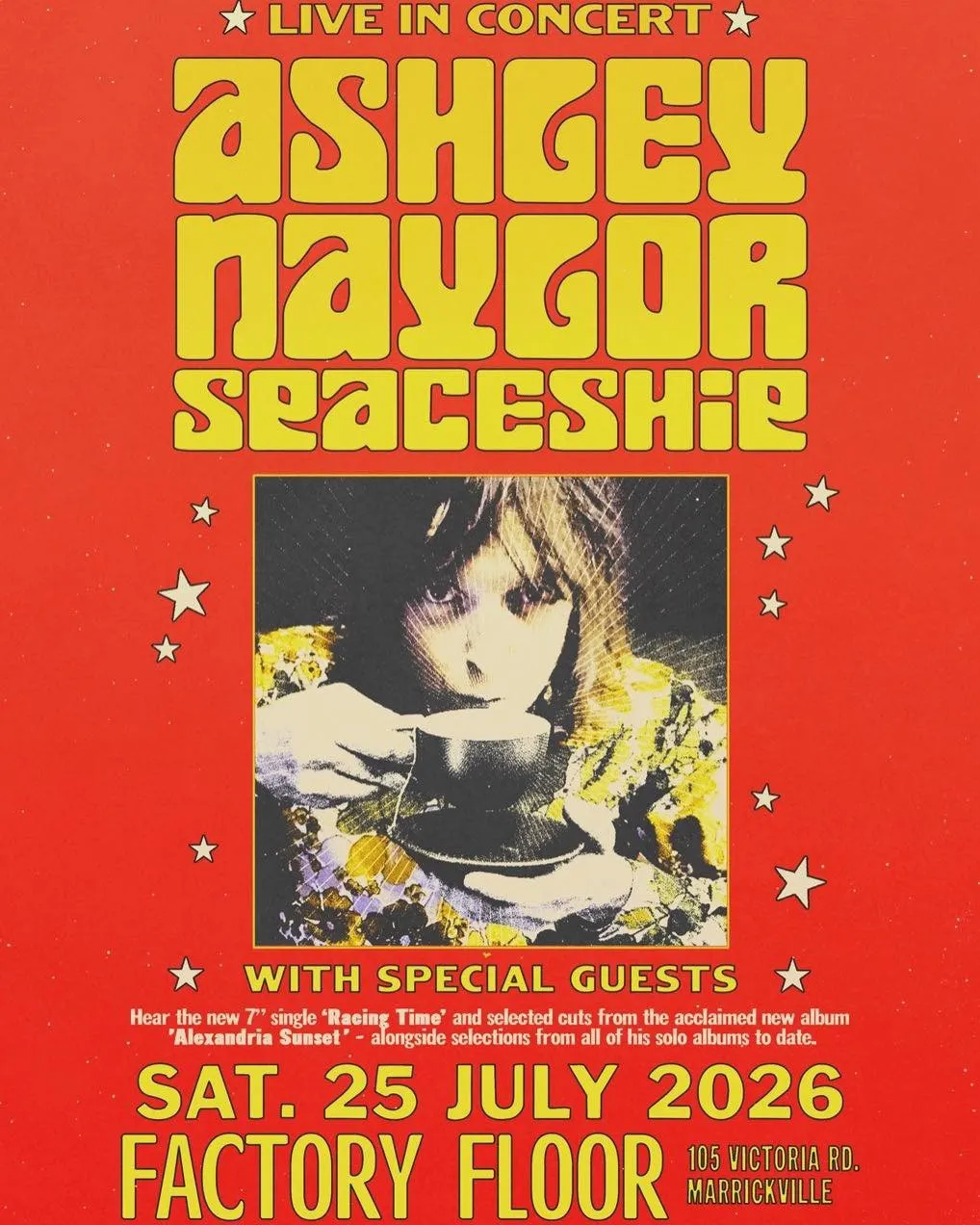 Ashley Naylor Spaceship | SAT 25 July 2026 
