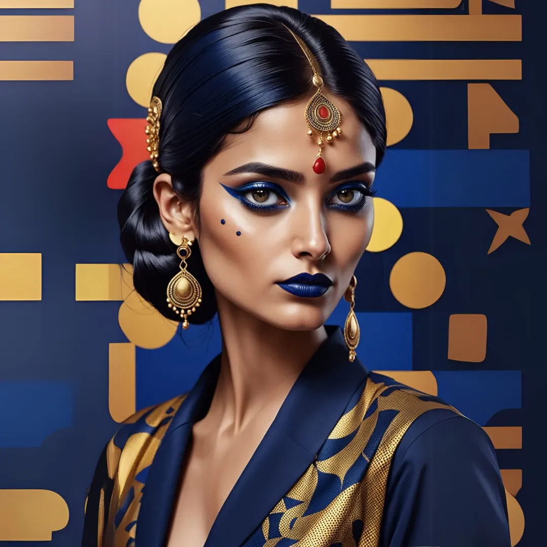Indian woman model
