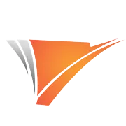 Anderson Adminisrative Solutions logo orange and gray v