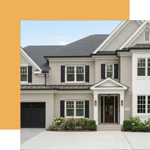 Exterior paint job