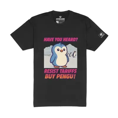 Resist Tariffs Buy PENGU Dark T-shirt