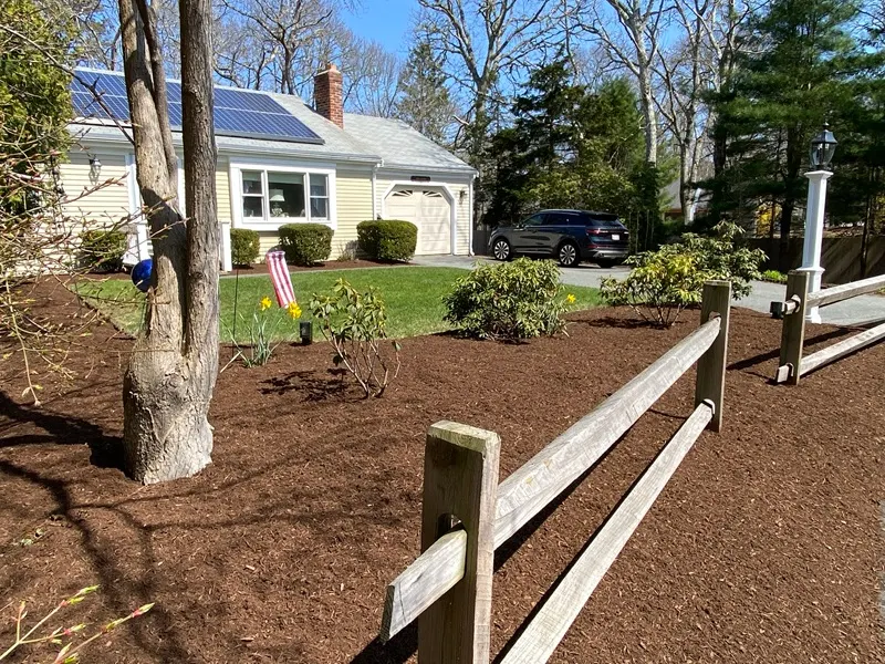 mulch installation, shrubs trimming, lawn care, lawn mowing, landscaping maintenance, cape cod, sandwich, sagamore, buzzards bay, south plymouth, ma