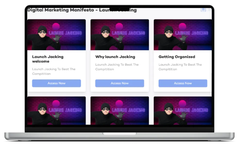 Launchjacking with groovefunnels