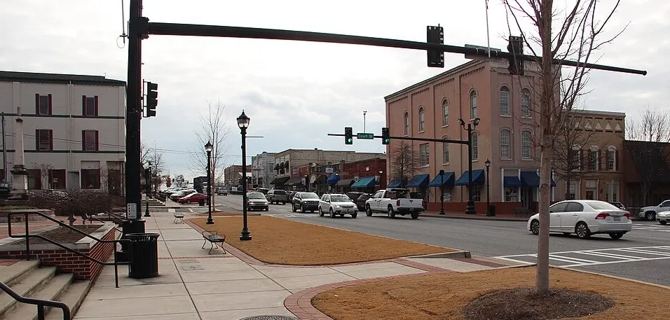 Calhoun GA Downtown