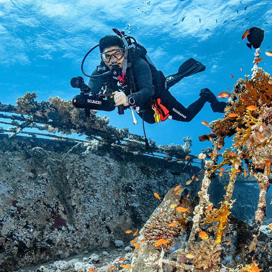 SCUBAJET PORTABLE Series Underwater Dive Scooter