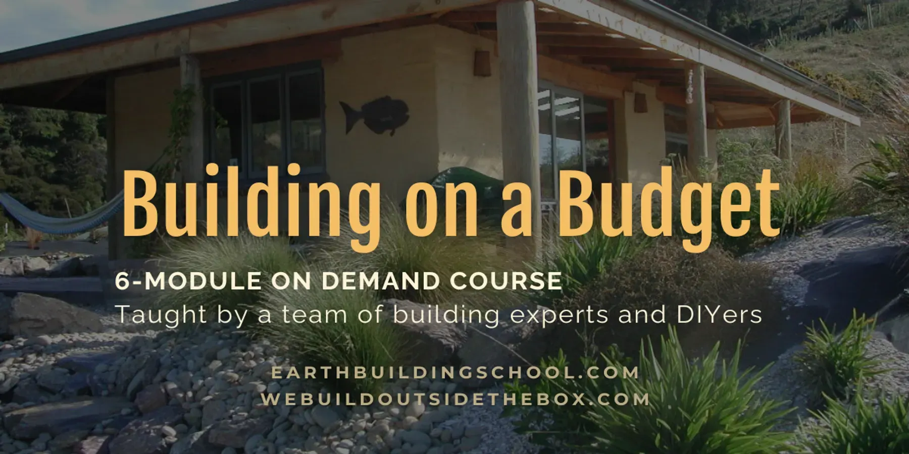 Earth Building Academy online natural building course