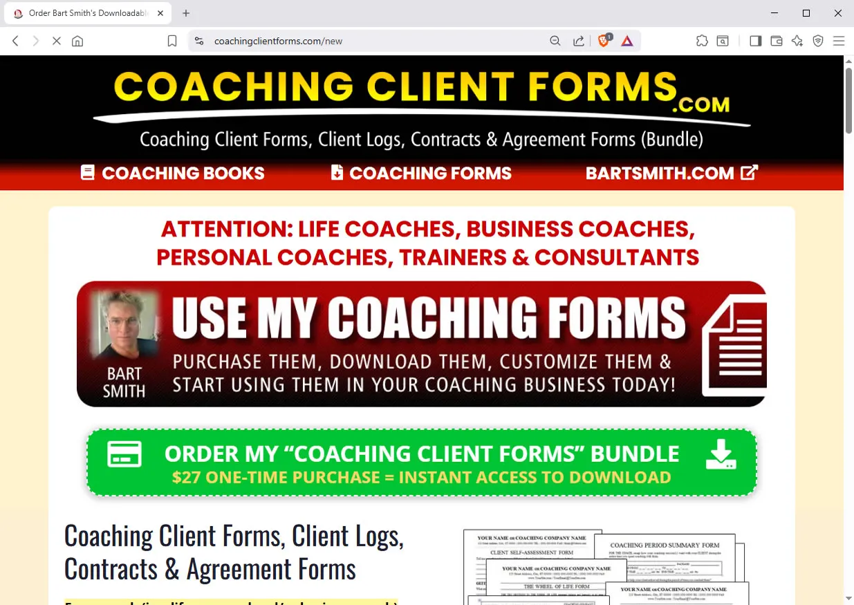 CoachingClientForms.com