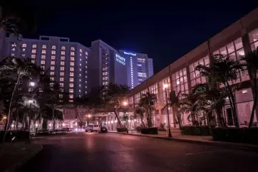Hyatt Regency Guam Exterior Night
