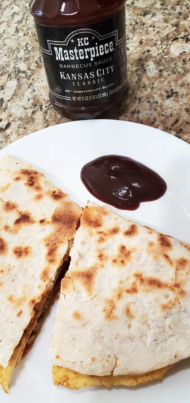 Add BBQ Sauce To Your Quesadilla Plate To Make Bart Smith's Quick & So Delish 