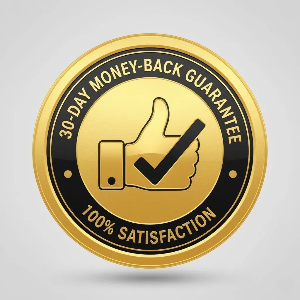 30 day satisfaction guarantee seal