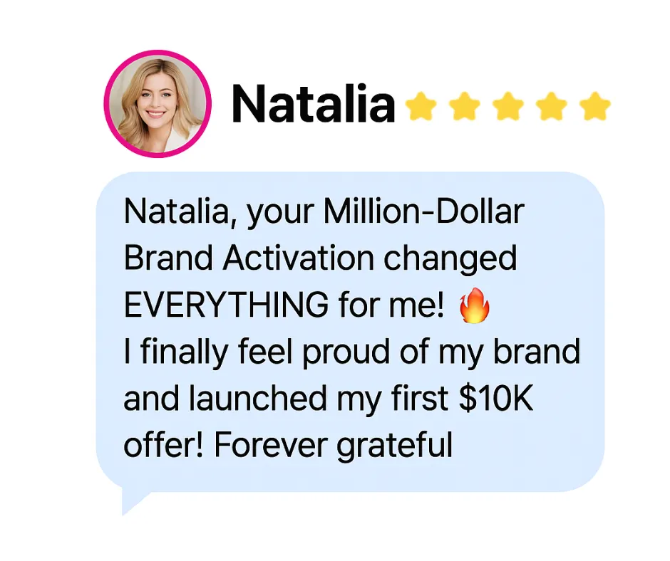 a testimonial