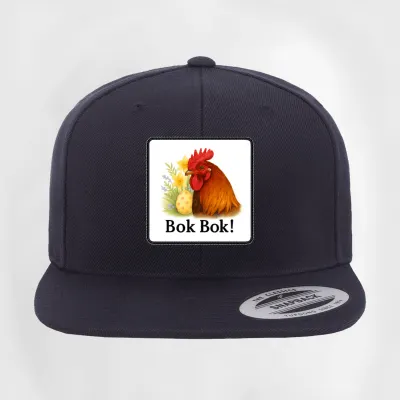 Bok Bok Easter COQ-INU flat patch hat
