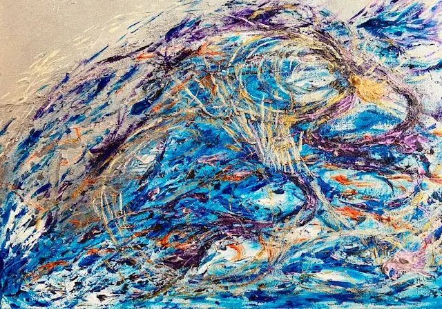 Intuitive Painting by Michele SOLD