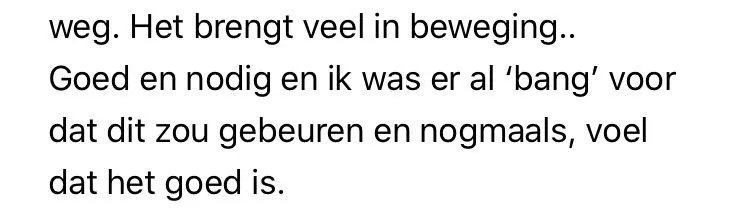 Ervaring deelnemer Schrijf jezelf beter