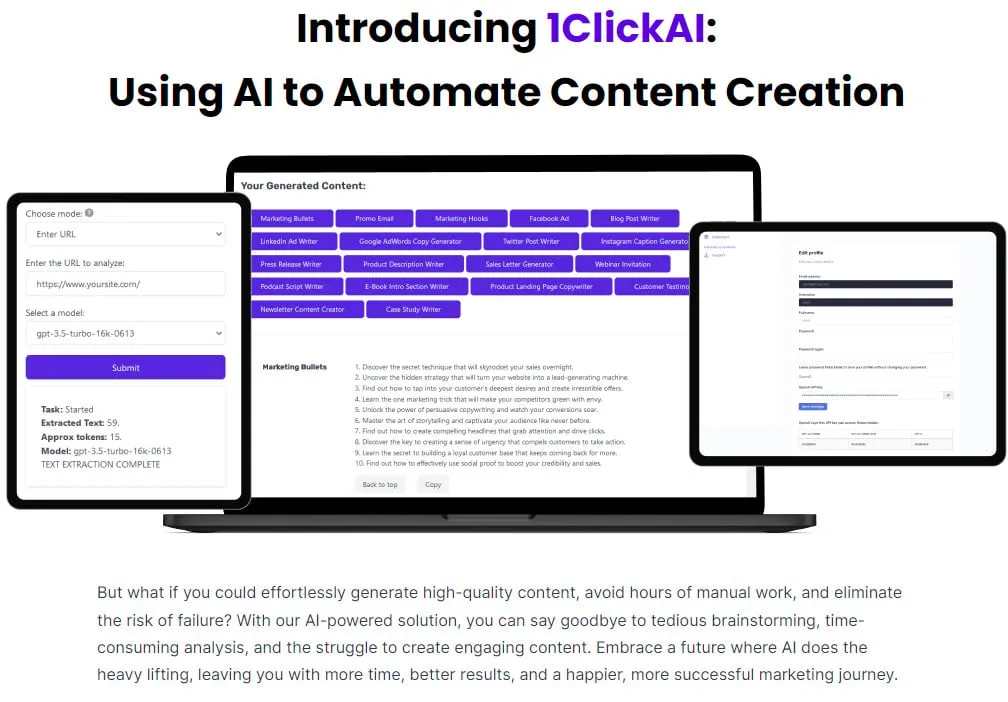 Introducing 1ClicAI