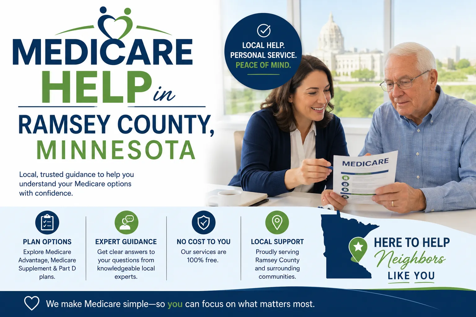 Medicare help in Ramsey County