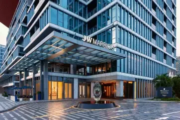 JW Marriott Hotel Shenzhen Bao'an Exterior Dusk