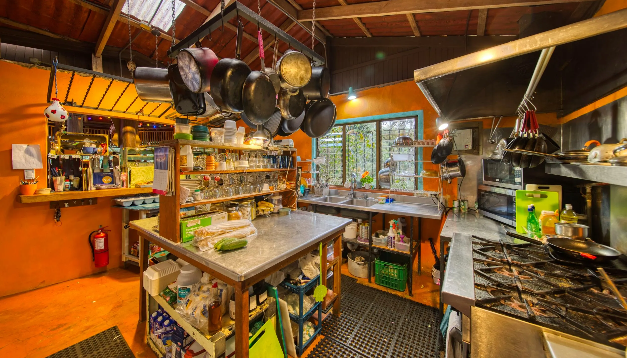 Kitchen at Restaurant