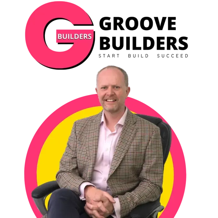 Image of Nigel T Best with Groove Builders logo