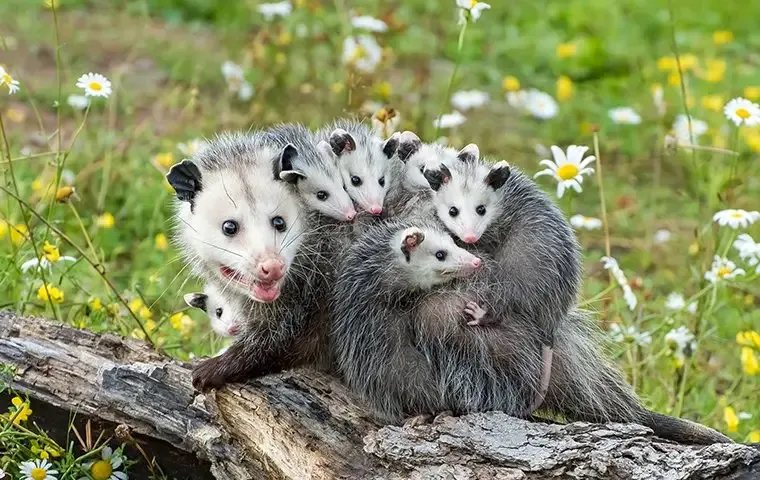 a family of oppossums