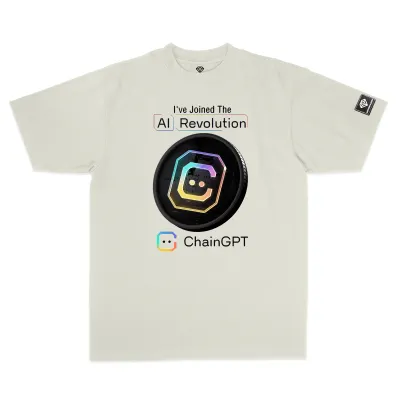 ChainGPT AI Revolution Drop Shoulder t-shirt