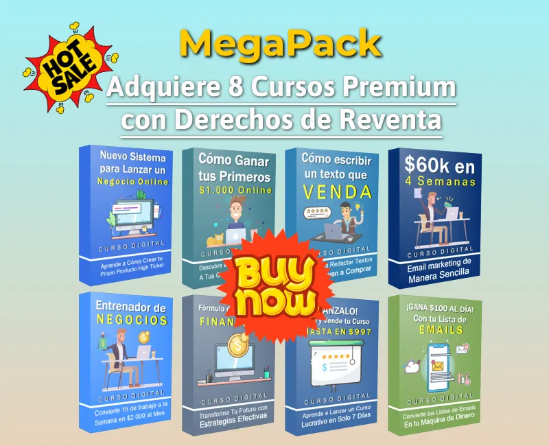 MegaPack Derecho de Reventa