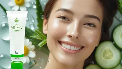 Rutina de cuidado de la piel con la línea de productos naturales de DXN para un rostro radiante.