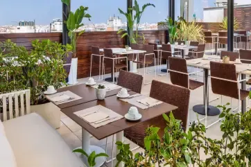 Melia Madrid Serrano The Level Lounge Terrace