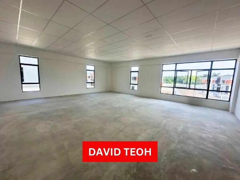 palmera light industry semi-d factory for rent in bukit minyak near permatang tinggi