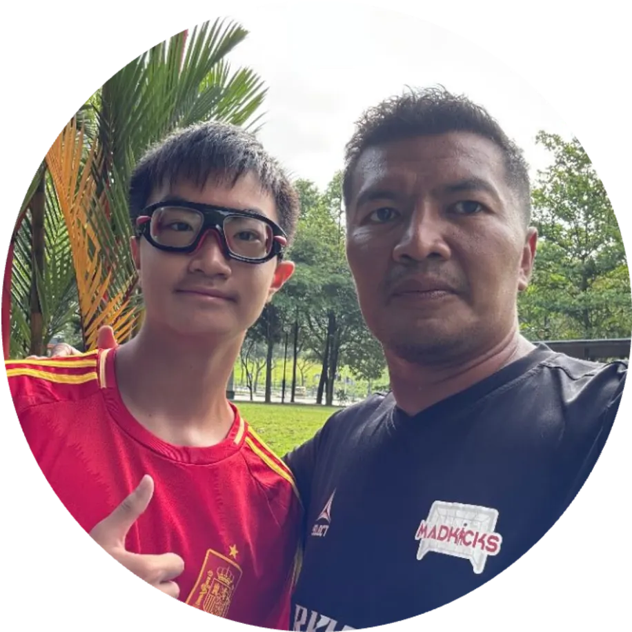 Yazid Yassin with Jensen