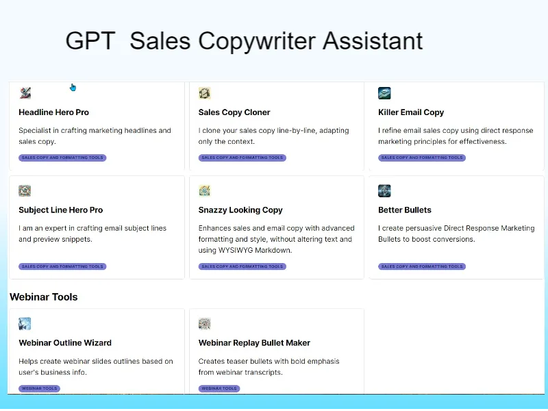 AI-driven marketing strategy GPT Copywriting Asistants