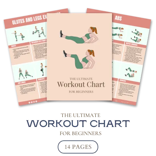 workout chart mock up
