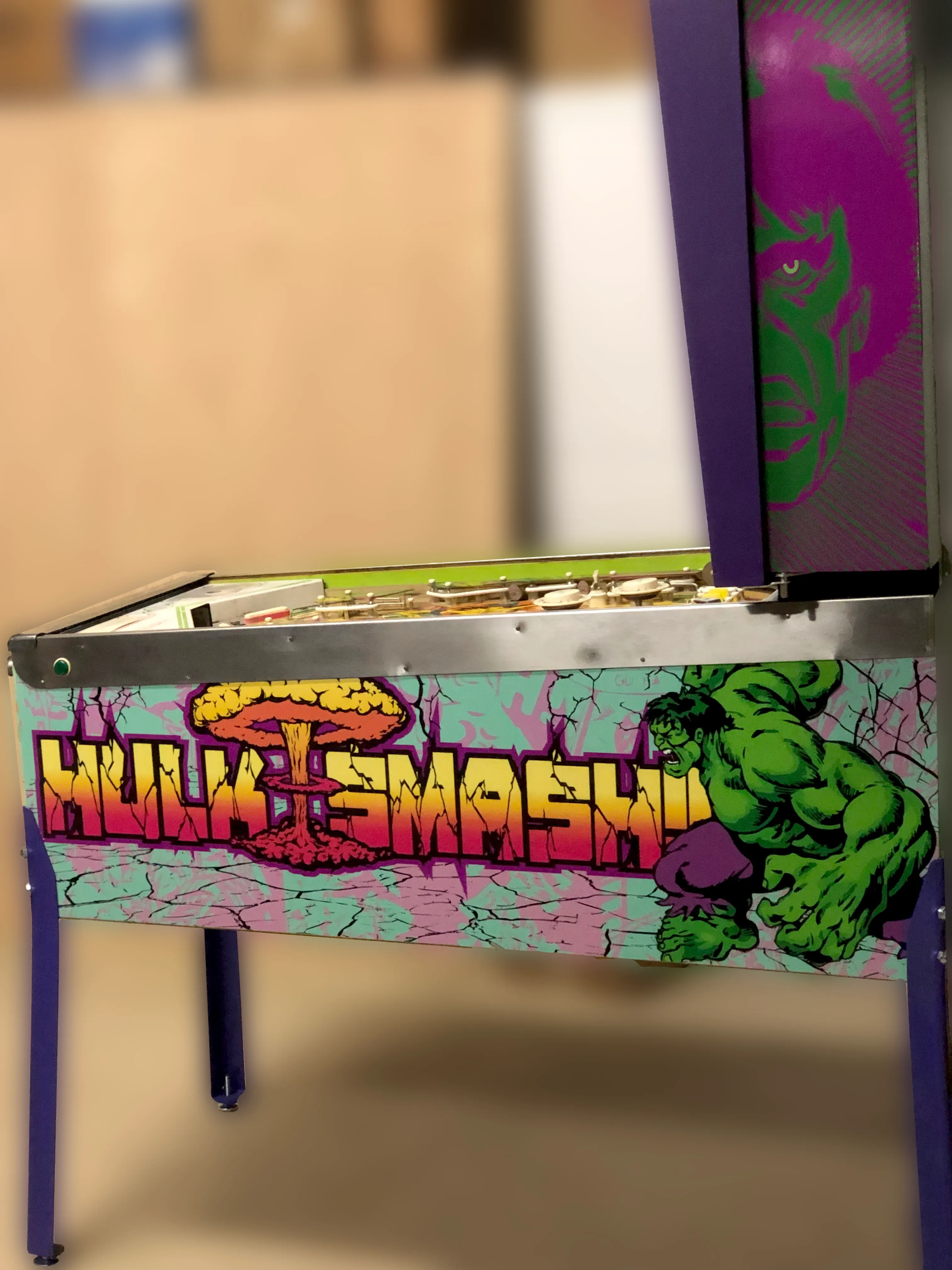 Custom Hulk Pinball Right