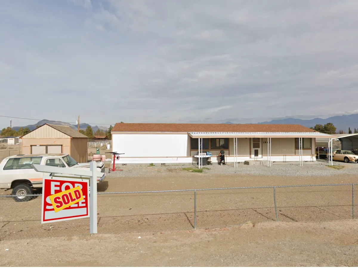 Manufactured Home Sold Case Study, Pahrump, NV