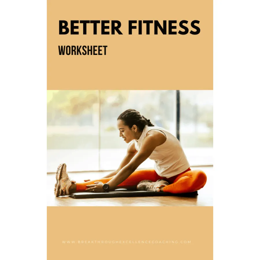 Better Fitness Worksheet