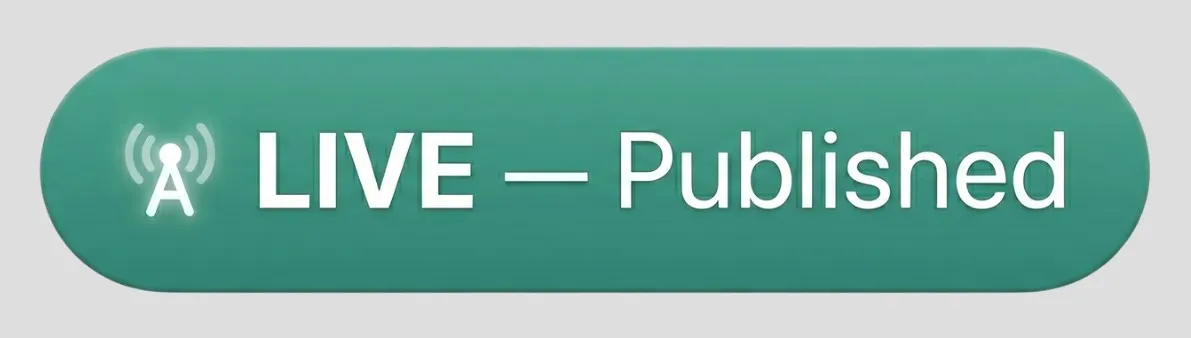 Live Published Badge