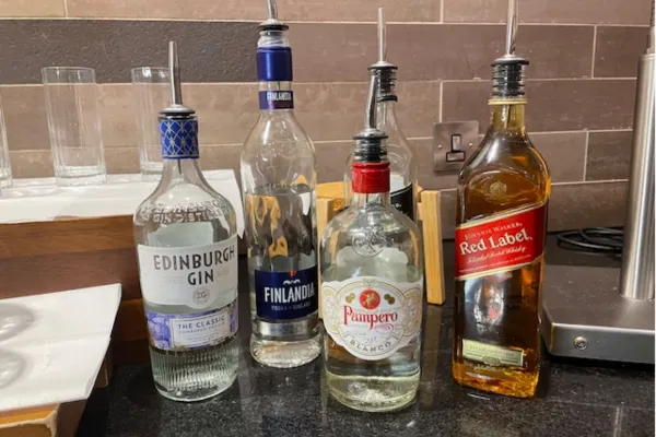 Executive lounge Hilton Edinburgh