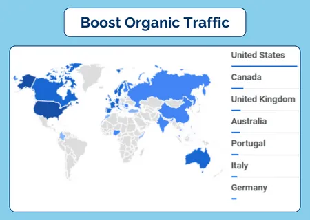 Using Business Growth Companion helps boost organic traffic