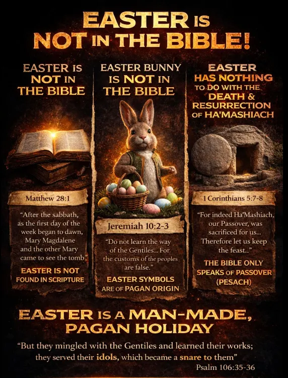 Easter is Not in the Bible