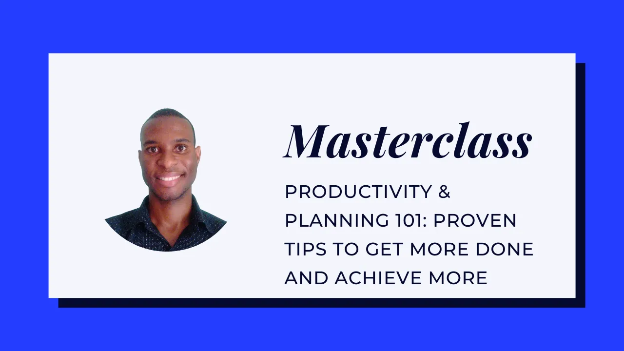 Productivity Secrets 101 Masterclass thumbnai