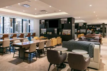 New York Marriott Marquis M Club Lounge