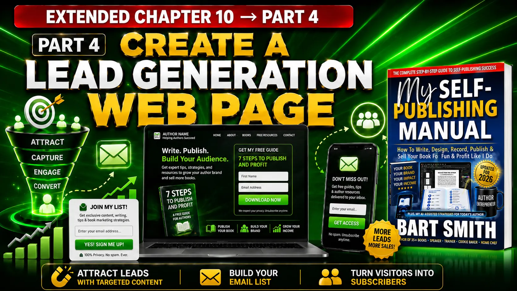 PART 4 → Create a “Lead Generation” Web Page