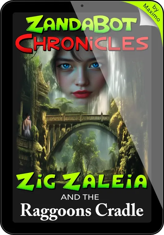 ZandaBot Chronicles Zig Zaleia and the Raggoons Cradle