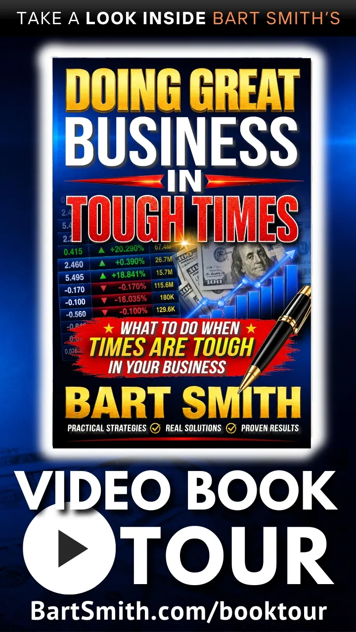 Doing Great Business In Tough Times Video Book Tour by Bart Smith