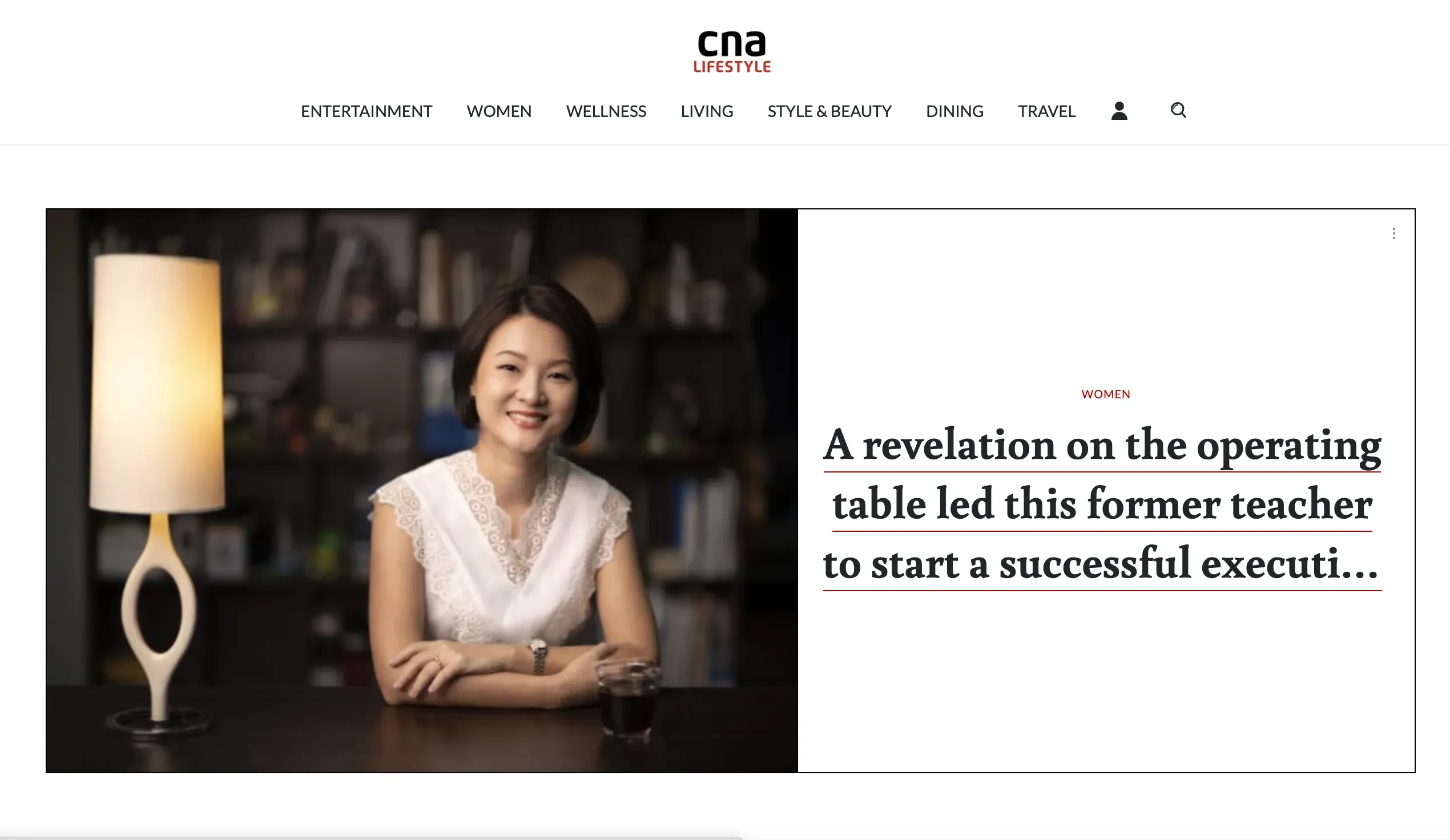Yeo Chuen Chuen Leadership Coach Featured on CNA
