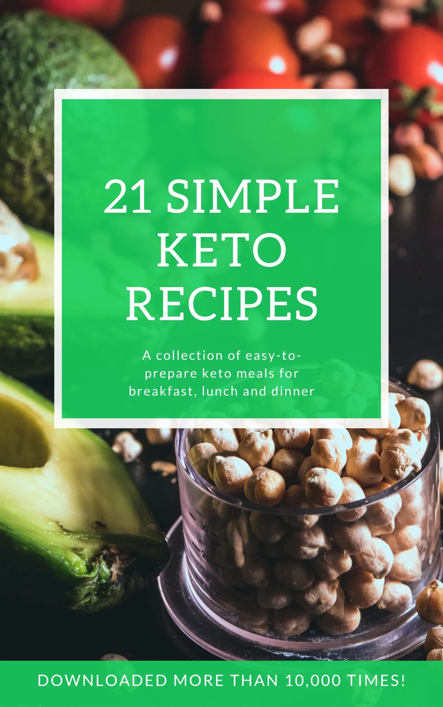 Keto Diet Recipes Book Cover