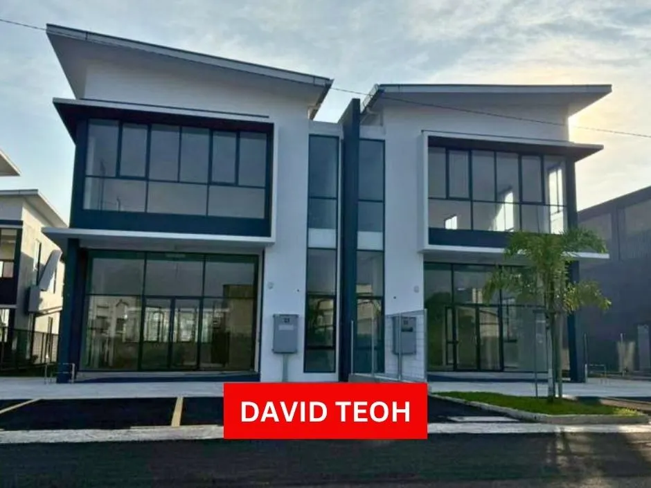 pusat perniagaan perdana 2 storey semi-d commercial shoplot for rent at simpang ampat