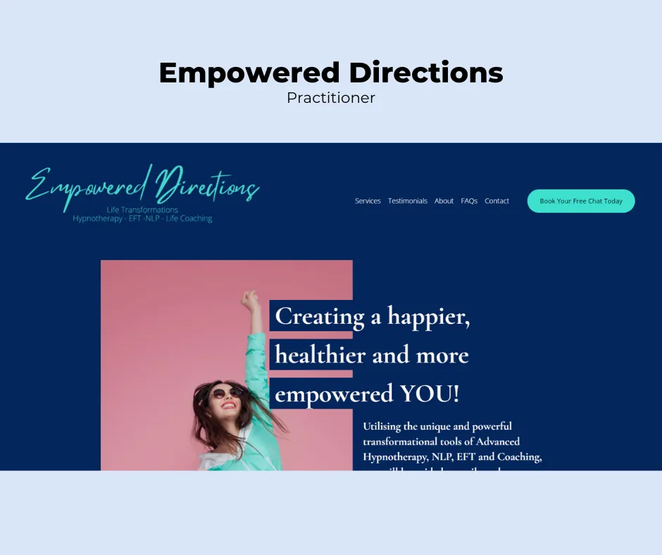 Empowered Directions home page image