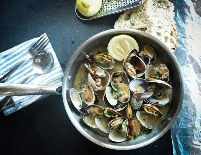 bowl of seafood