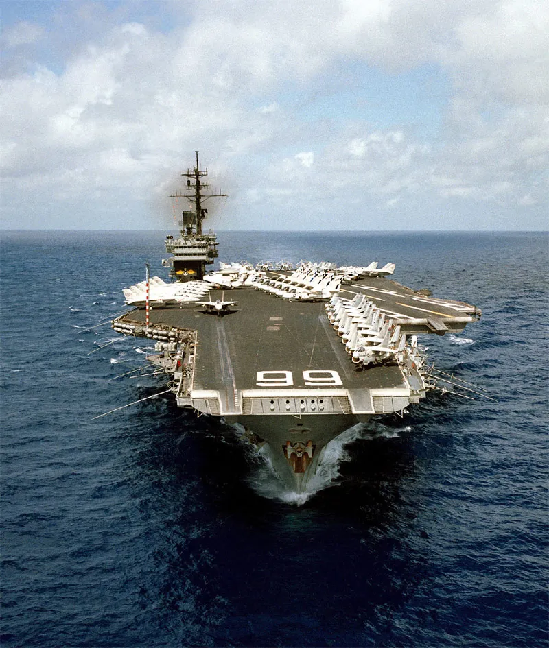 USS America CV 66 1983